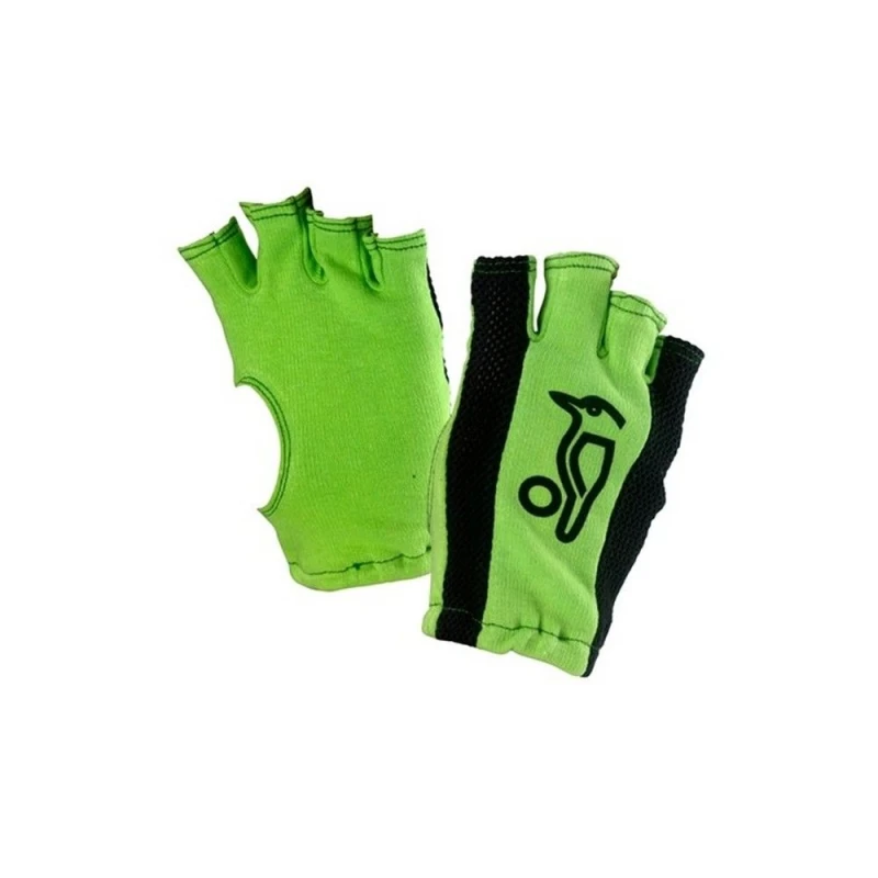 Image of Kookaburra Fingerless Batting Glove Inners in Green Green Unisex One Size
