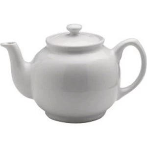 image of Price & Kensington Teapot 10 Cup White Gloss