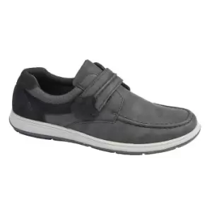 Image of Scimitar Mens Touch Fastening Casual Shoe (10 UK) (Black)