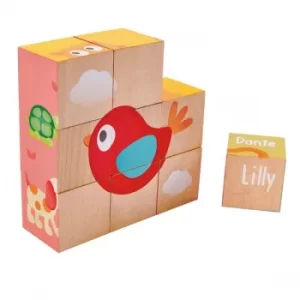 Image of Hape Friendship Wooden Puzzle blocks