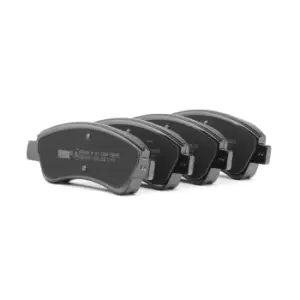 Image of FERODO Brake pad set OPEL,PEUGEOT,CITROEN FDB5025 1610489680,1611140680,1611293980 1613192280,1613193280,1614005880,1617282980,1637014580,425218