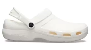 Image of Crocs Specialist II Vent Work Clogs Unisex White M12