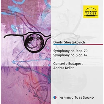 Image of Concerto Budapest, Andr&aacute;s Keller - Shostakovich Symphonies 5 & 9 CD