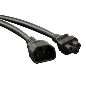 Image of Tripp Lite Standard Laptop Power Adapter Cord 2.5A 18AWG (IEC-320-C14 to IEC-320-C5) 15.24 cm