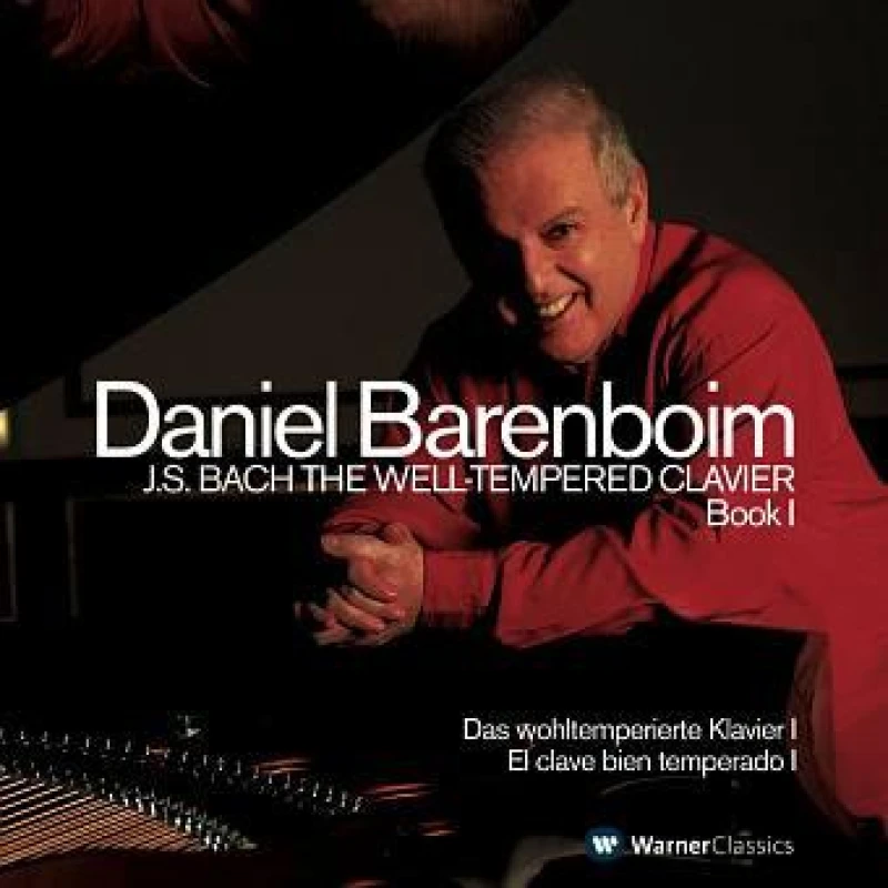 Image of Johann Sebastian Bach - Well Tempered Clavier Book 1, The (Barenboim) CD Album - Used