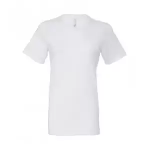 Image of Bella + Canvas Womens/Ladies Relaxed Jersey T-Shirt (L) (White)