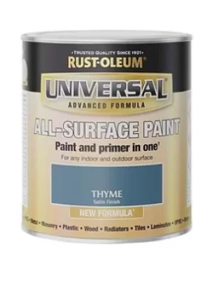 Image of Rust-Oleum Rust-Oleum Universal Paint Satin Thyme 750Ml