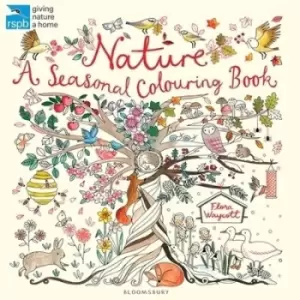 Image of RSPB Nature A Seasonal Colouring Book by Flora Waycott