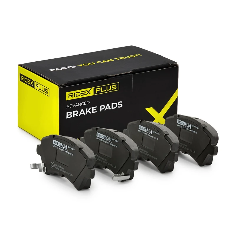 Image of RIDEX PLUS Brake pad set RIDEX PLUS 402B0107P