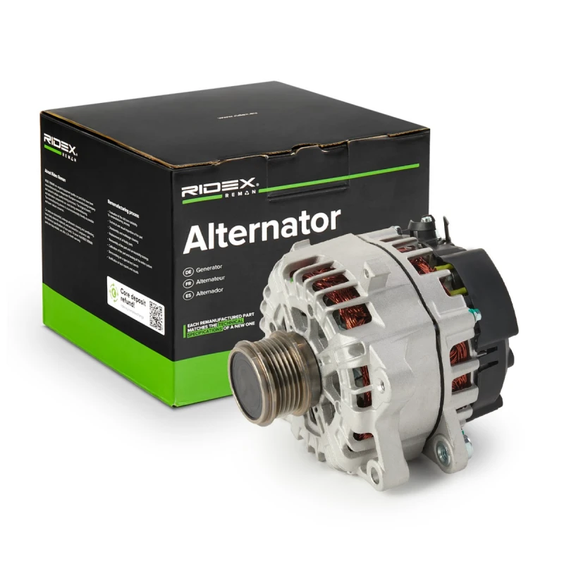 Image of RIDEX REMAN 4G1408R Generator Alternator Charging Current: 220A, Voltage: 12V Alternator (4)
