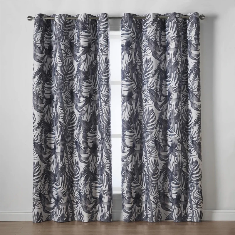 Image of Malay Blackout Ready Made Eyelet Curtains Green