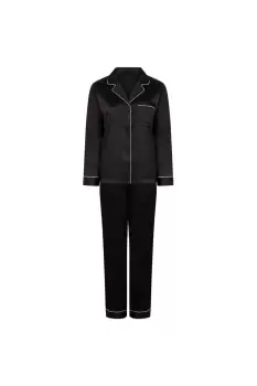 Image of Satin Long PJ Set