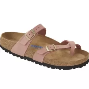 image of Birkenstock Womens Mayari Soft Footbed Sandal Old Rose UK 5