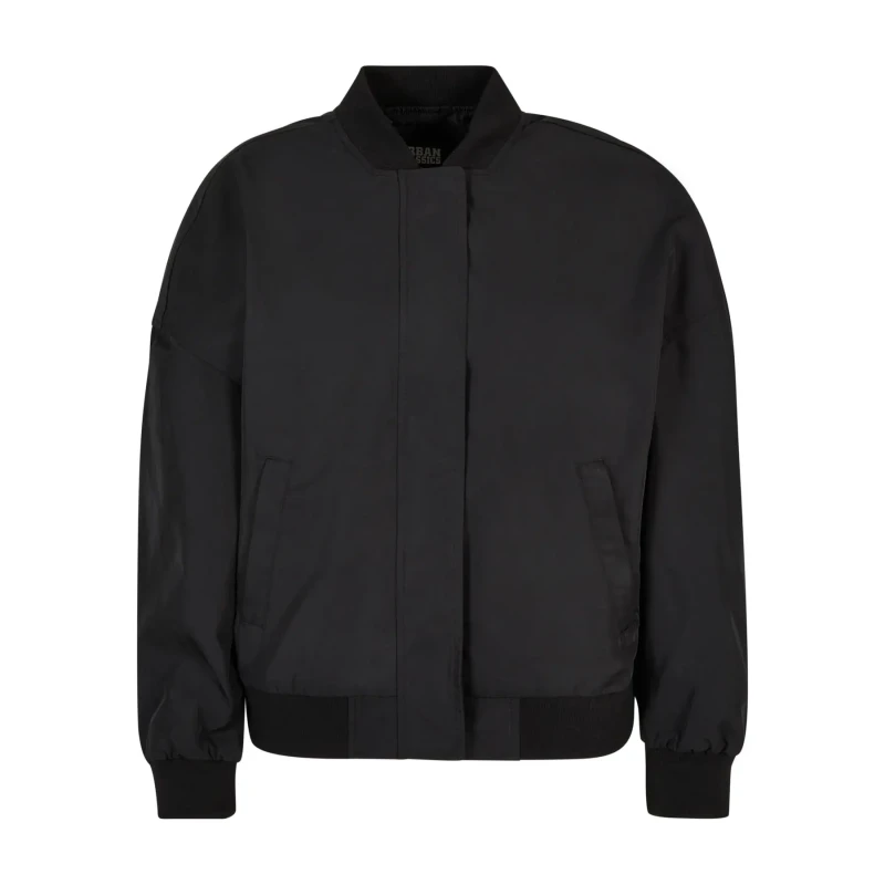Image of Urban Classics Womens oversized jacket Urban Classics Noir Female S