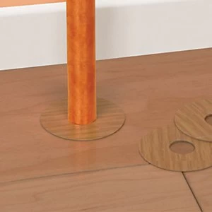 Image of Vitrex Real Wood Pipe Surrounds Light Oak - Pack of 2