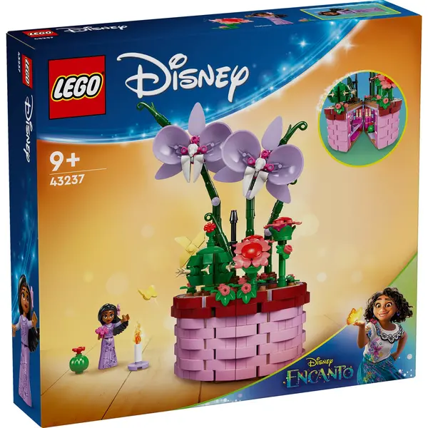 LEGO Disney Encanto Isabela's Flowerpot with Buildable Flower Toy and Film Character 43237 Toys - Lego