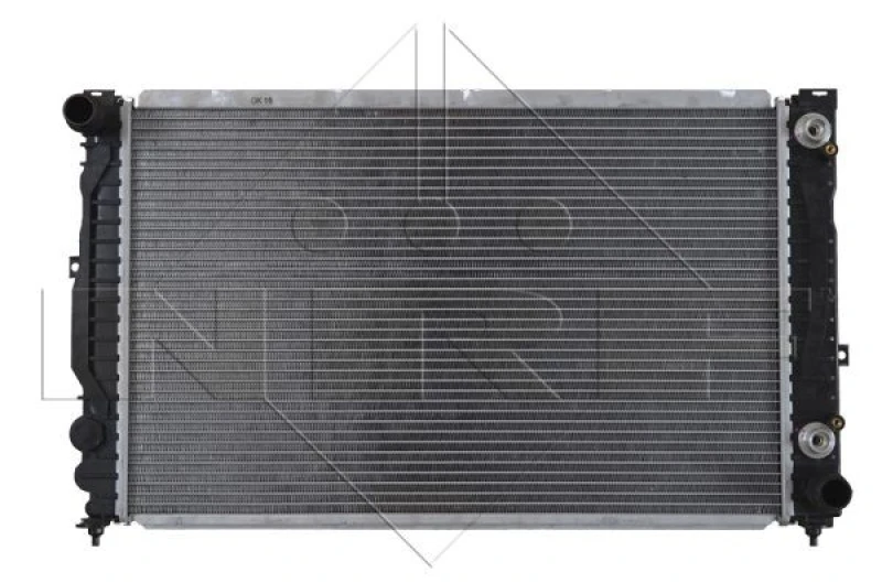 Image of NRF 519504 Engine radiator Brazed cooling fins, Aluminium, with gaskets/seals Aluminium Radiator,engine cooling (470)