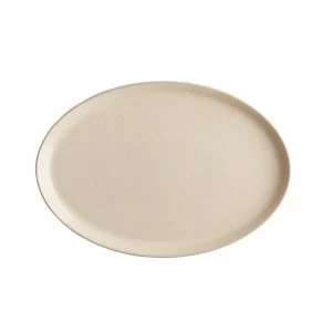 Image of Denby Elements Natural Medium Oval Tray