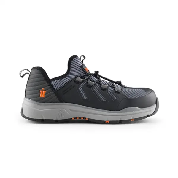 Image of Scruffs Womens Argon Safety Trainers Black - Size 8 / 42