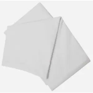 Image of Brushed Cotton Extra Deep Fitted Sheet (Double) (Grey) - Grey - Belledorm