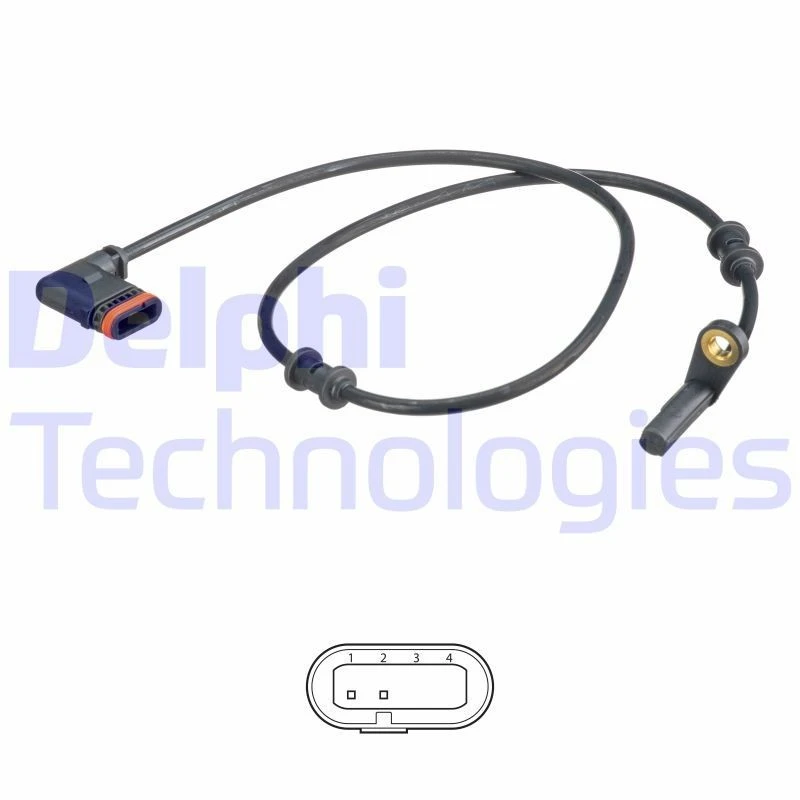 Image of DELPHI ABS sensor DELPHI SS20550