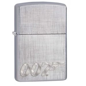 Zippo James Bond 007 Linen Weave Finish Windproof Lighter