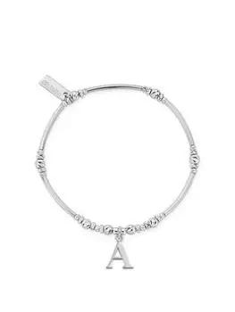 image of Chlobo Silver Iconic Initial Bracelet