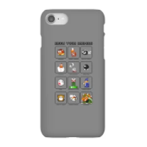 image of Nintendo Super Mario Know Your Enemies Phone Case - iPhone 8 - Snap Case - Gloss