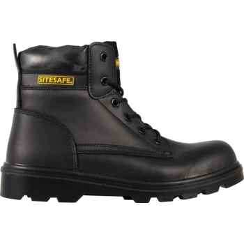 Image of Black Trucker Safety Boots - Size 11