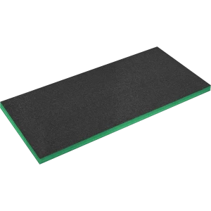 image of Sealey Green Easy Peel Shadow Foam for Tool Chests and Cabinets 1200mm 550mm 50mm