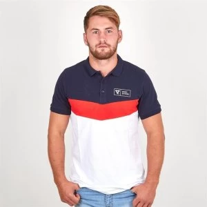 Image of Rugby Division Rampage Polo Shirt Mens - Dark Navy