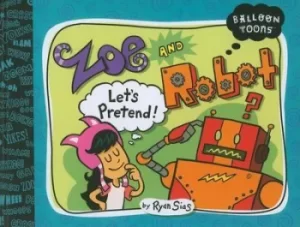 Image of Zoe and Robot by Ryan Sias