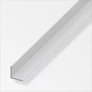 image of Silver Aluminium Angle 10 x 10 x 1mm x 1m ProSolve - Alfer