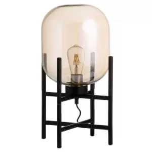 Image of Vintage Industrial Glass Glow Lamp