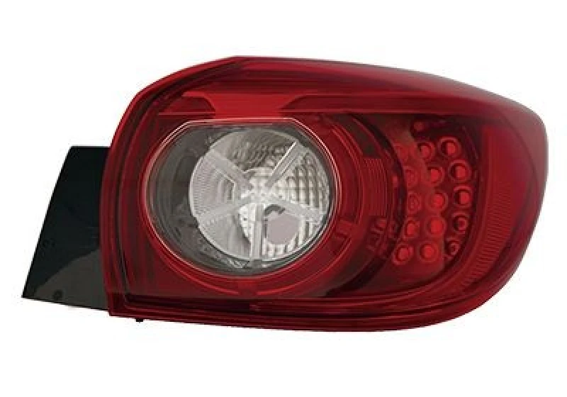 Image of VAN WEZEL 2745936 Rear light Outer section, without bulb holder, Right, LED Combination Rearlight (391)