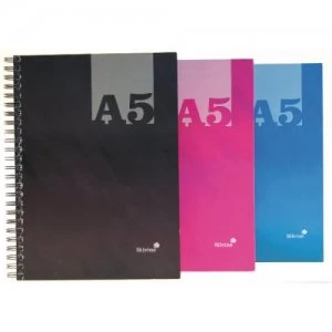 Image of Silvine Lux Twinwire Hardback Notebook 140 Pages PK12