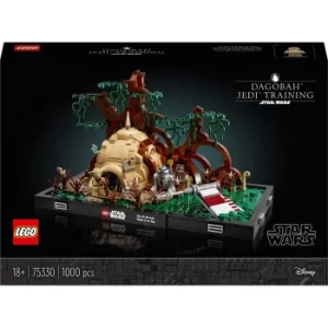 image of LEGO Star Wars Dagobah Jedi Training Diorama (75330)