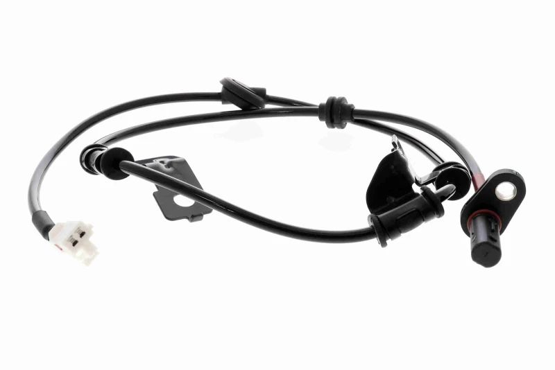 Image of VEMO V53-72-0065 ABS Sensor Q+, original equipment manufacturer quality, Rear Axle Left Sensor,wheel speed (412)