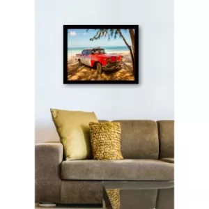 Image of SC1072 Multicolor Decorative Framed MDF Painting