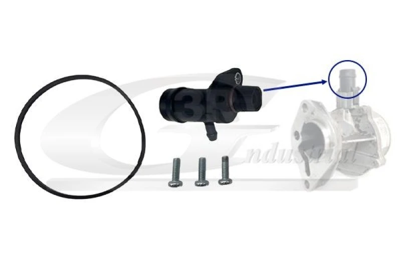 Image of 3RG Repair Kit, vacuum pump (brake system) 3RG 74602