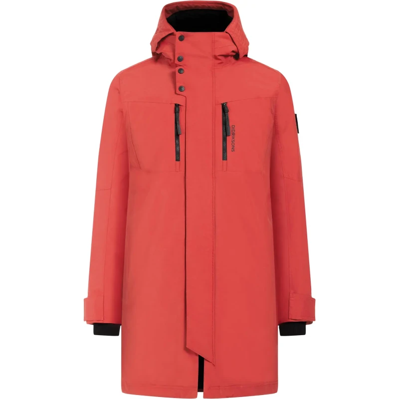 Image of Parka Didriksons Dexter Rouge Unisex XL
