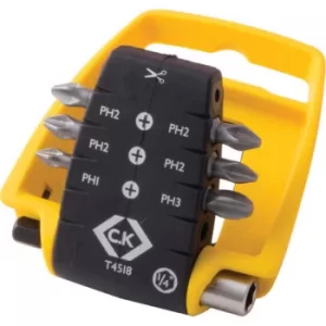 image of CK 7 Piece Phillips Screwdriver Bit Set