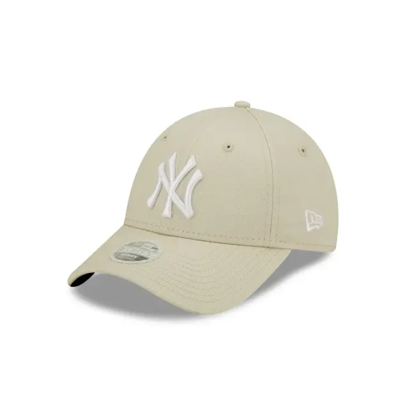 Image of new era Baseball cap New Era MLB New York Yankees Beige Female TU