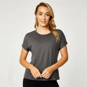 image of USA Pro Pro Boyfriend Tee - Charcoal