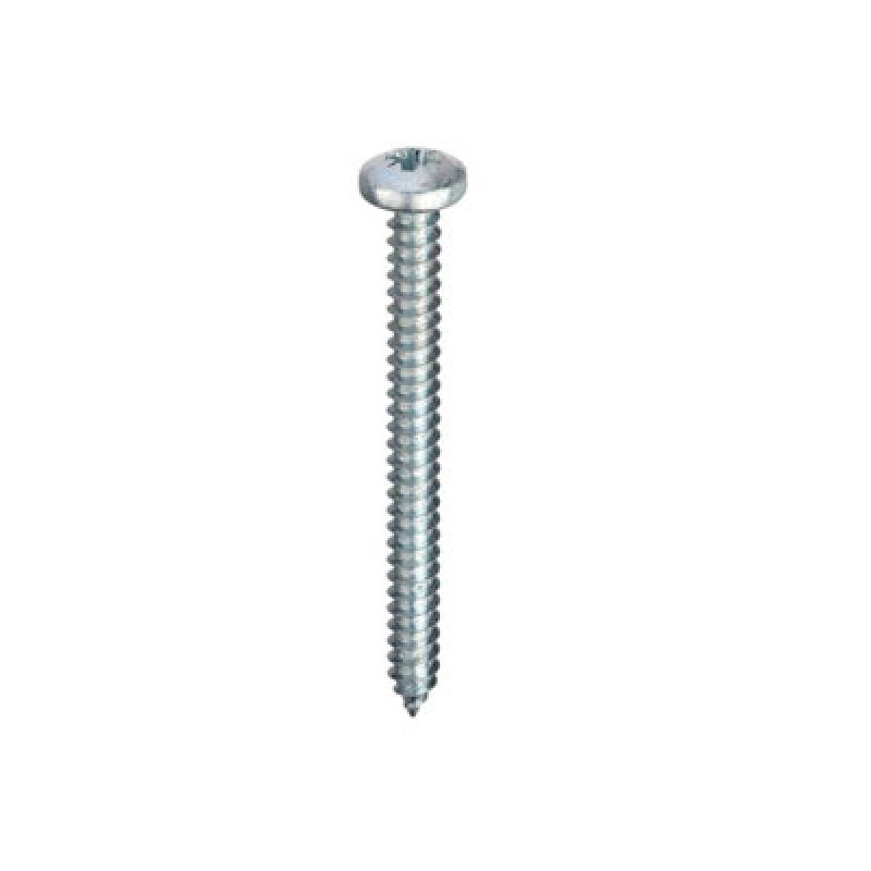 Image of Unifix Self-Tapping Screws Pozi Pan Head Ab Din 7981C Bzp 8 X 1.1/4 - 9Tqstspancr/080 - Box Of 200