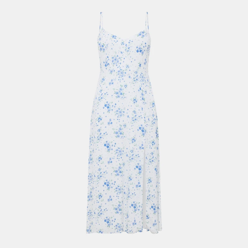 Image of Jack Wills Midi Dress - White White 6