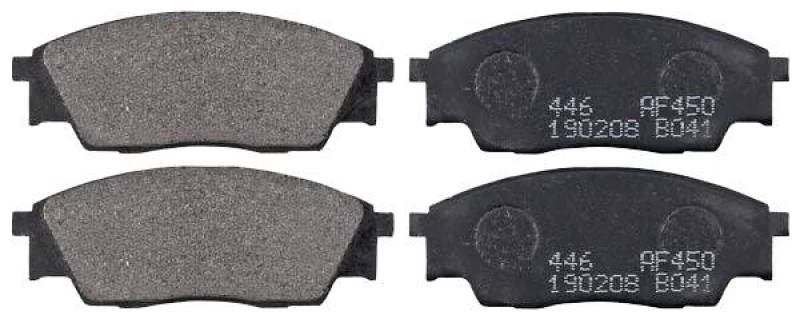 Image of A.B.S. 36699 Brake pad set without integrated wear sensor Brake Pad Set,disc brake (402)