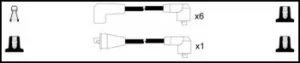 Image of Intermotor Ignition Lead Set 76251