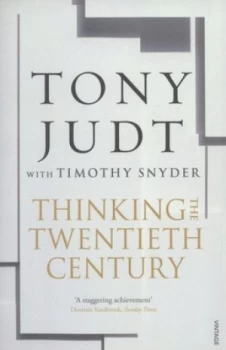 Image of Thinking the Twentieth Century by Timothy Snyder Paperback