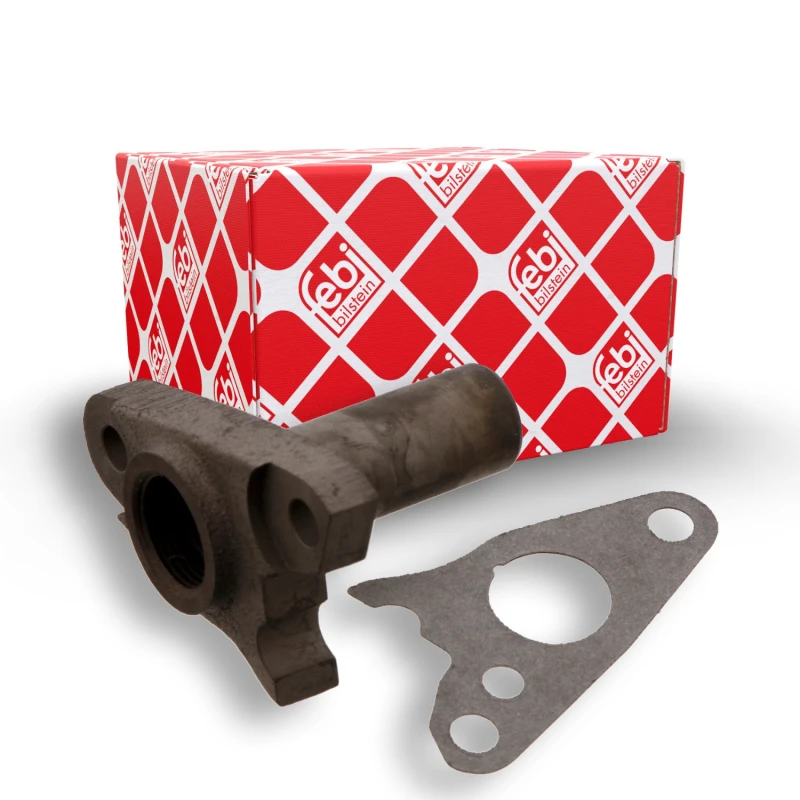 Image of FEBI BILSTEIN 01049 Tensioner, timing chain with gasket/seal Tensioner,timing chain (571)